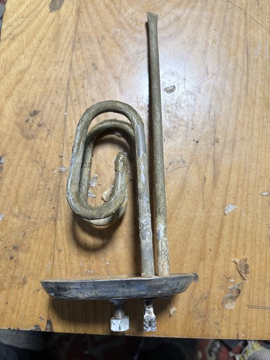 Тен от титана Аристон рабочий