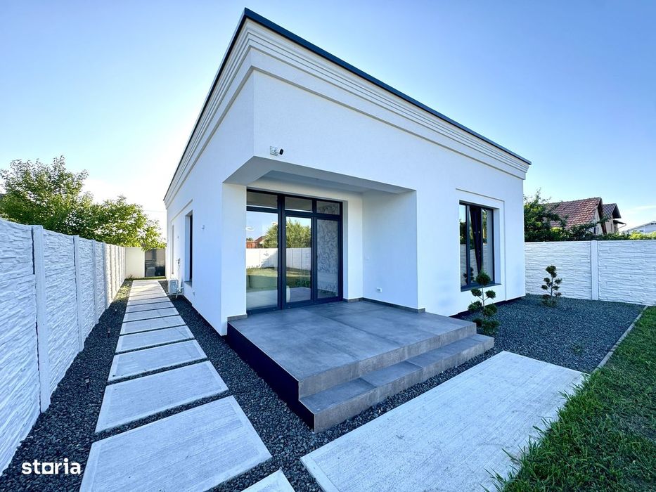 Casa individuala superba cu 4 camere, garaj | Sacalaz