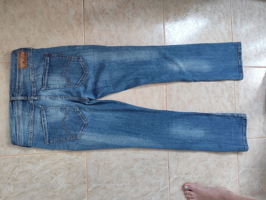 Blugi Mustang - low ruse - S - talie elastica 76->88 cm