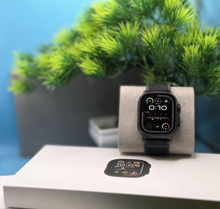 ГАРАНЦИОНЕН!!! Apple Watch Ultra 2, Cell, Black Titanium 49 мм