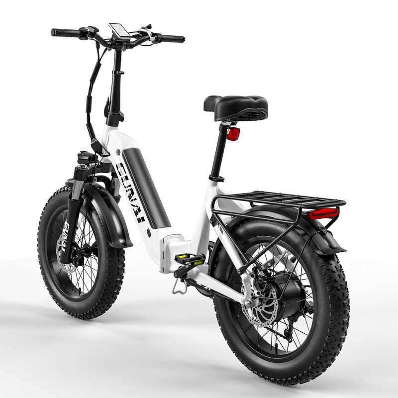 Bicicleta Electrica GUNAI GN20, Motor BAFANG 500W, 35 km/h, 48V 15AH
