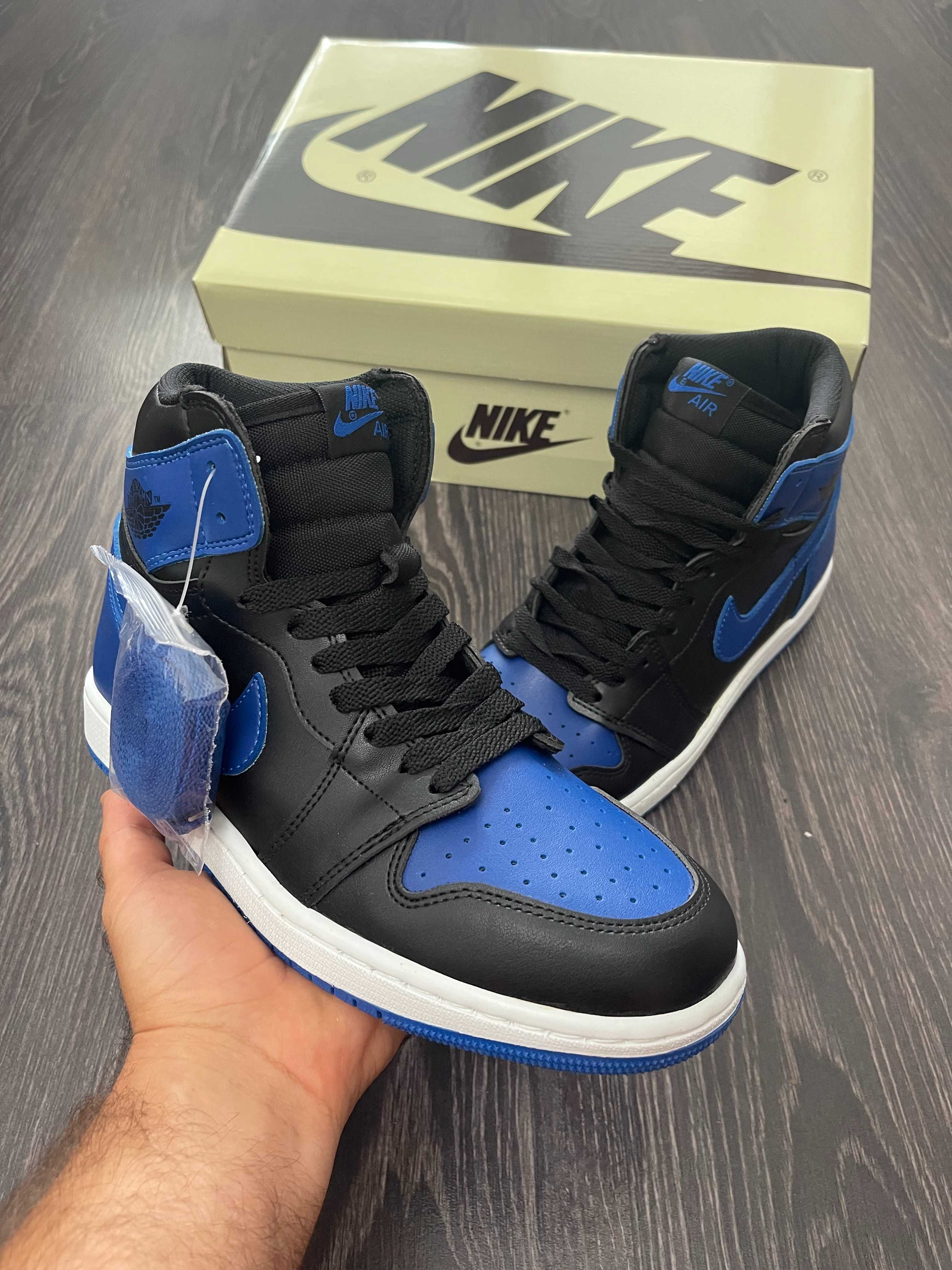 Adidasi Air Jordan 1 Retro High OG Royal/ University Blue sneakers