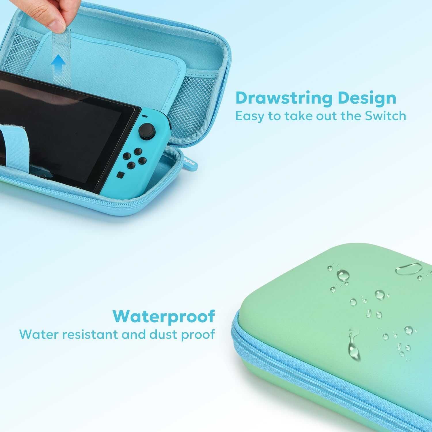 Защитен калъф за Nintendo Switch протектор за екран и много аксесоари