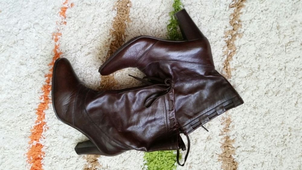 Botine din piele nr.35