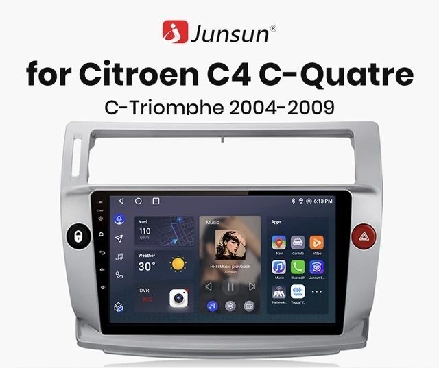 Navigatie Android Citroen C4 , Carplay