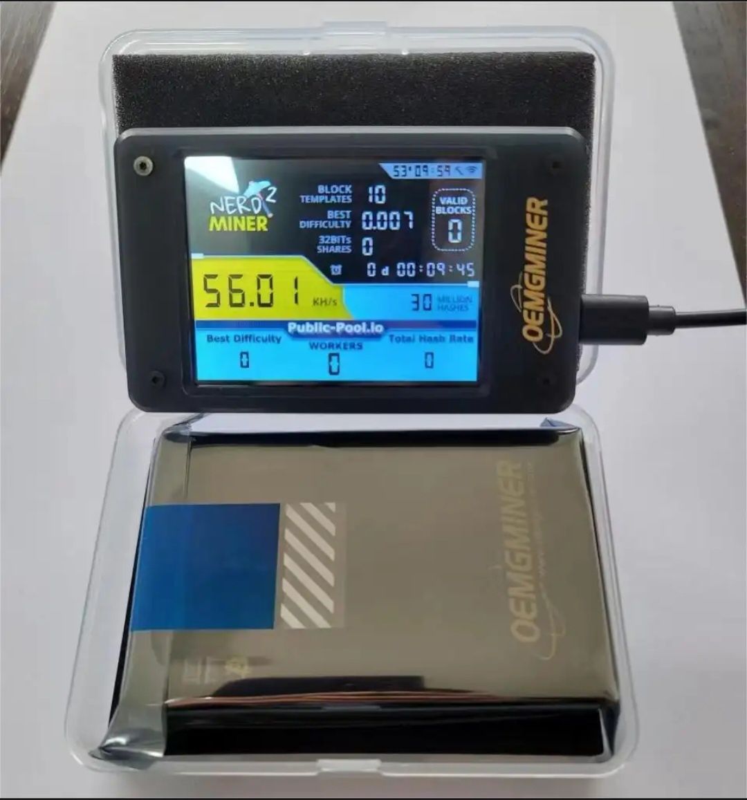 Nerd miner bitcoin miner