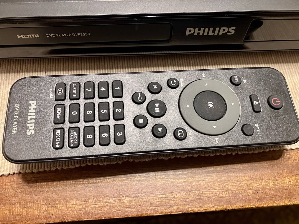 Dvd player Pfilips DVP3580 USB