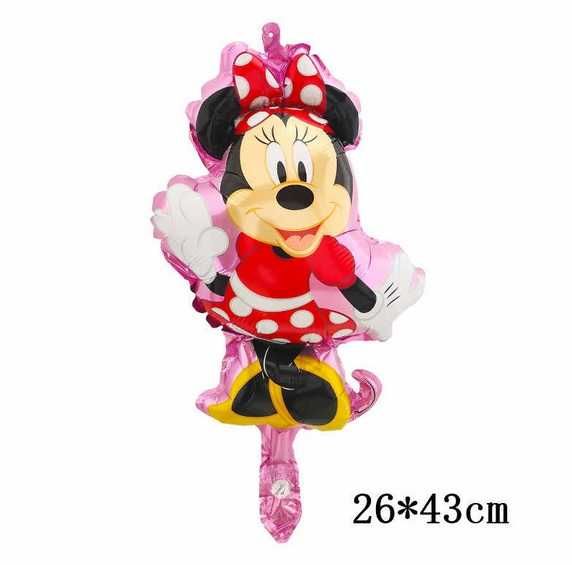 Set 75 Baloane Latex Folie Arcada Ghirlanda Mickey Minnie Mouse