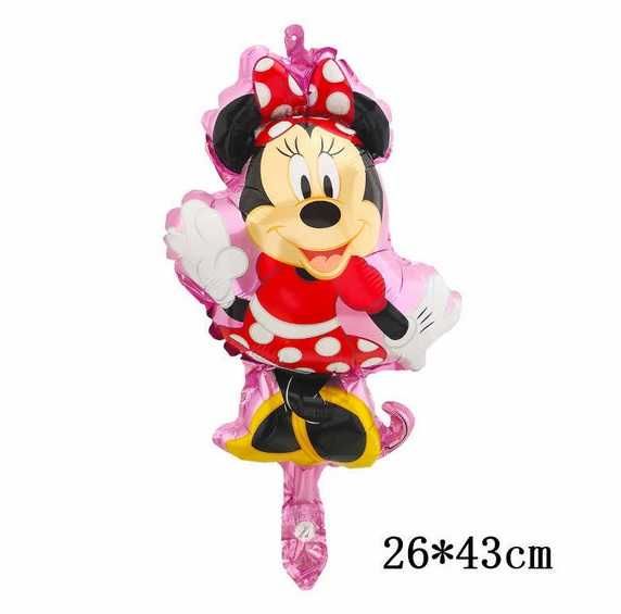 Set 75 Baloane Latex Folie Arcada Ghirlanda Mickey Minnie Mouse