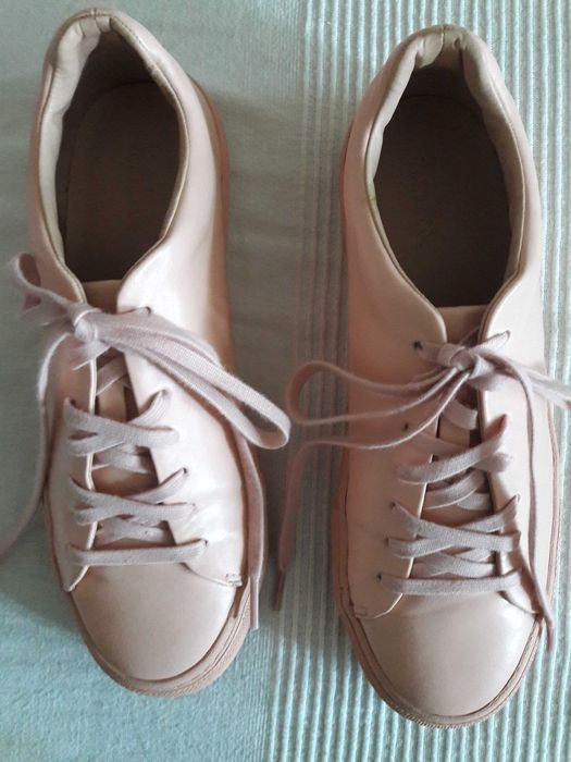 Pantofi dama Zara, masura 39, culoare roz
