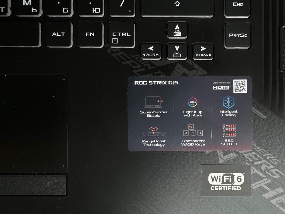 Игровой ноутбук Asus Rog Strix g15 i7