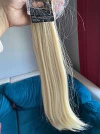 Tresa blond pt volum sintetic aspect natural nou