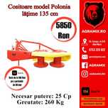 Cositoare rotativa model polonia dimensiuni 135 cm noi Agramix