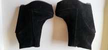 Botine imitatie piele