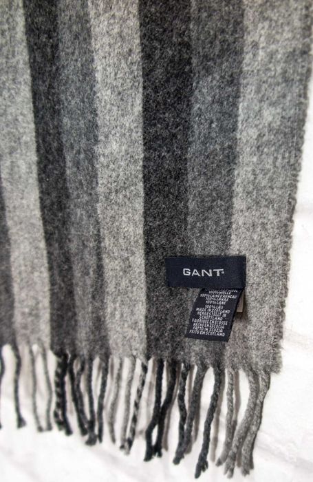 GANT Оригинален мъжки шал от мека вълна