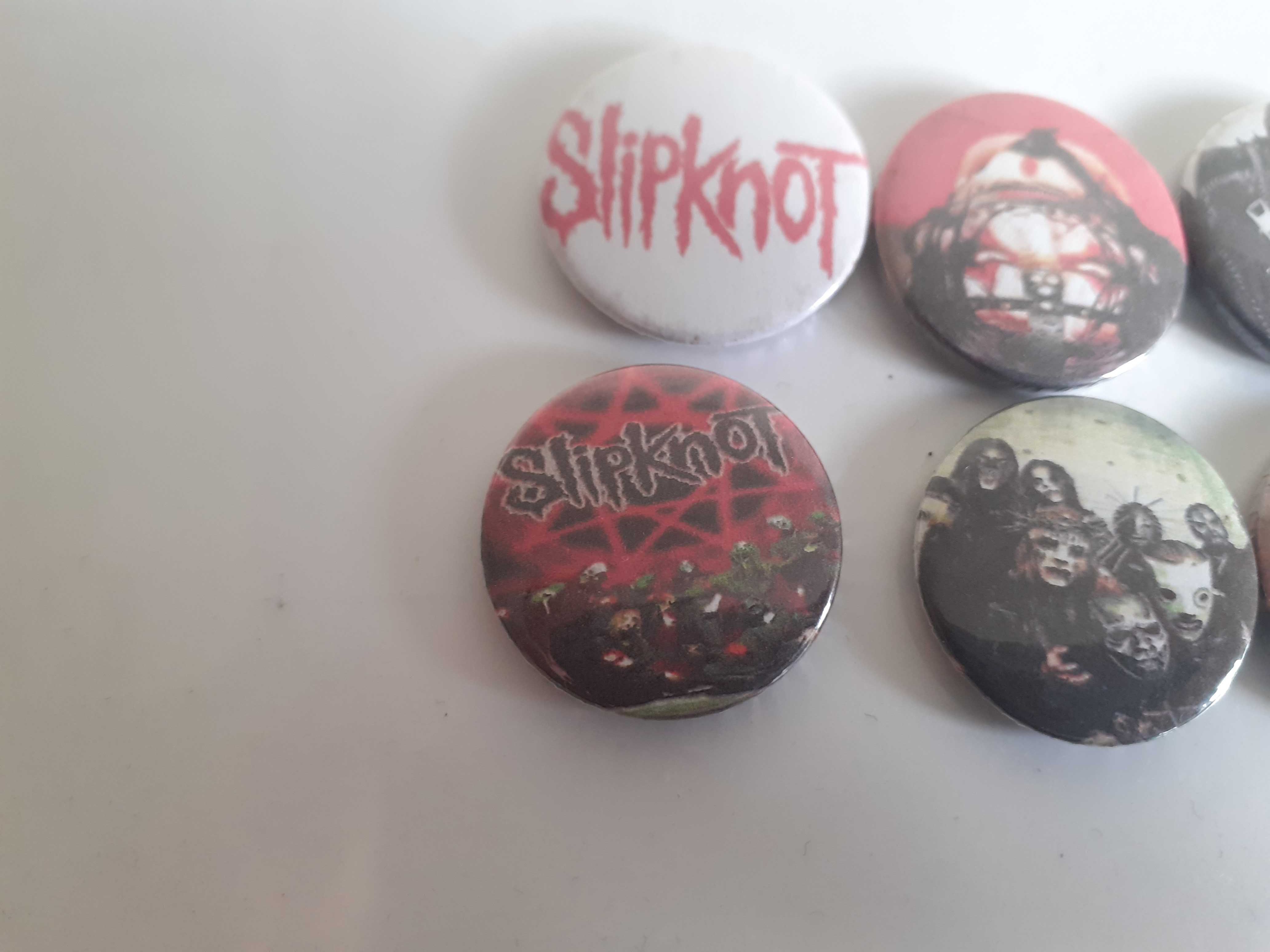 Значки на Heavy Metal бандата Slipknot