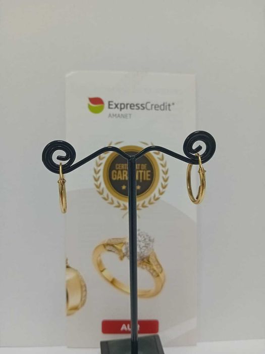 (AG33) Cercei Aur 18K