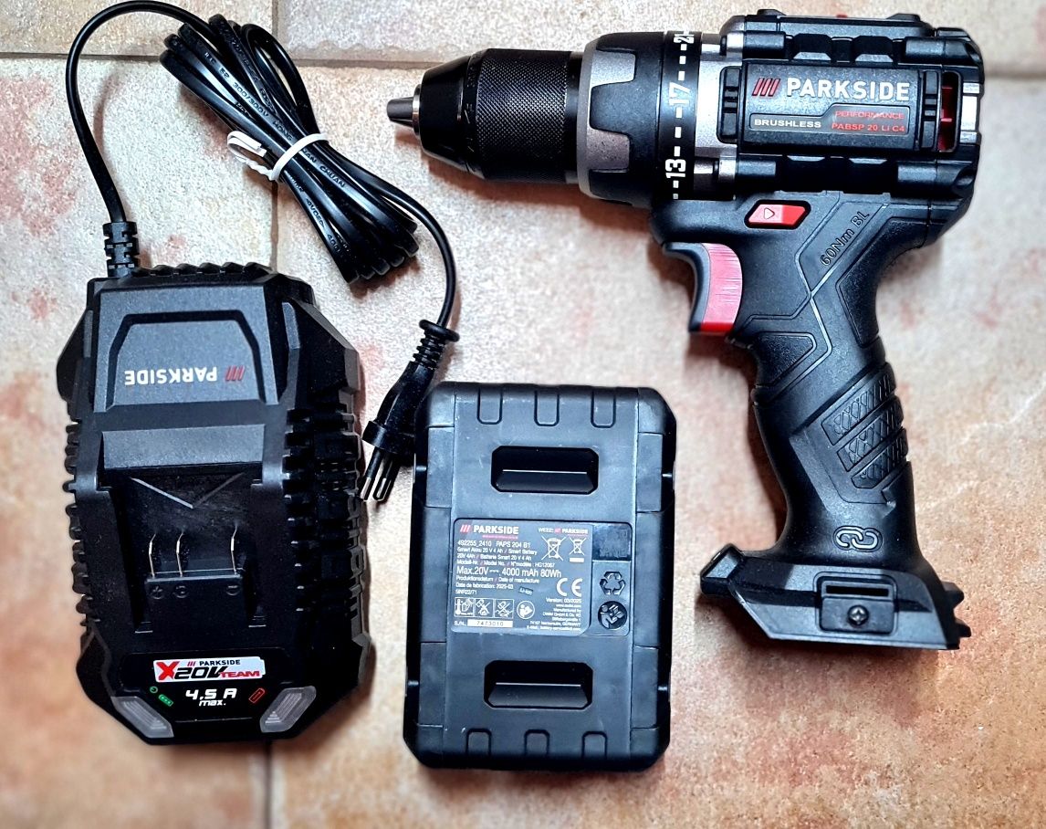 Parkside Performance Винтоверт  PPBSSA 12 A1 80Nm, PABSP 20-LI C4 60Nm