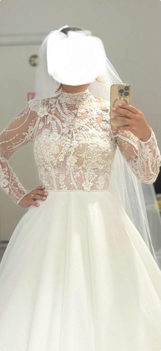 Rochie de mireasa (stil arabesc)