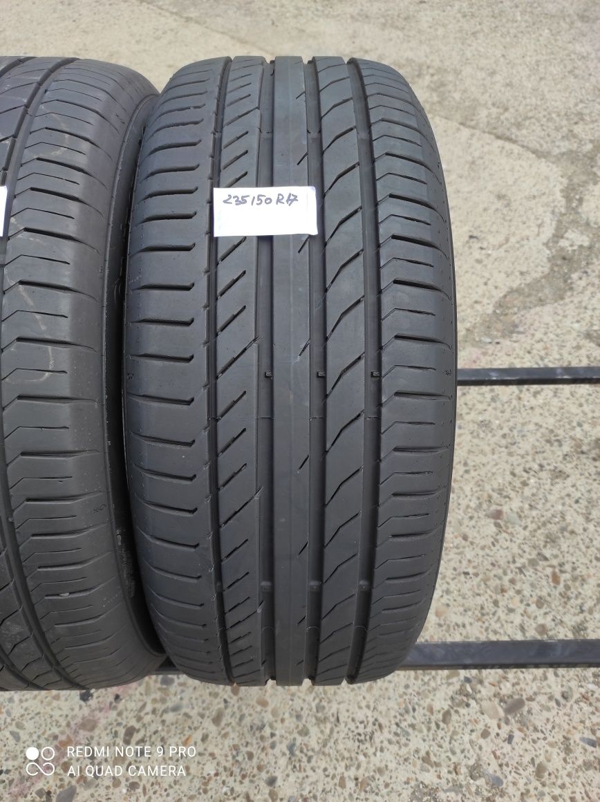 Vând anvelope vara 235/50r17 CONTINENTAL