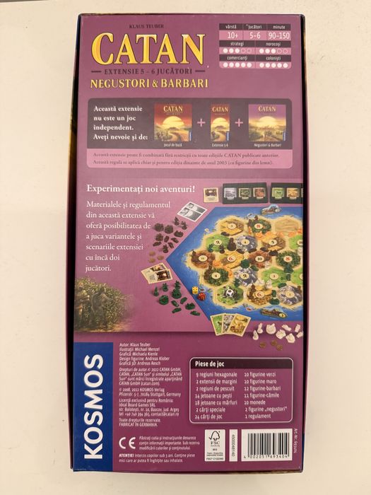 Catan extensie 5-6 jucatori