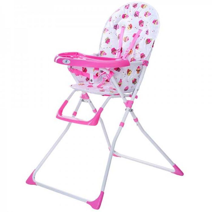 Scaun de masa Kidscare pliabil / Scaunel bebe  / Scaun diversificare