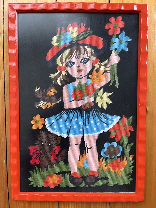 Гоблен с рамка  “Момиче”