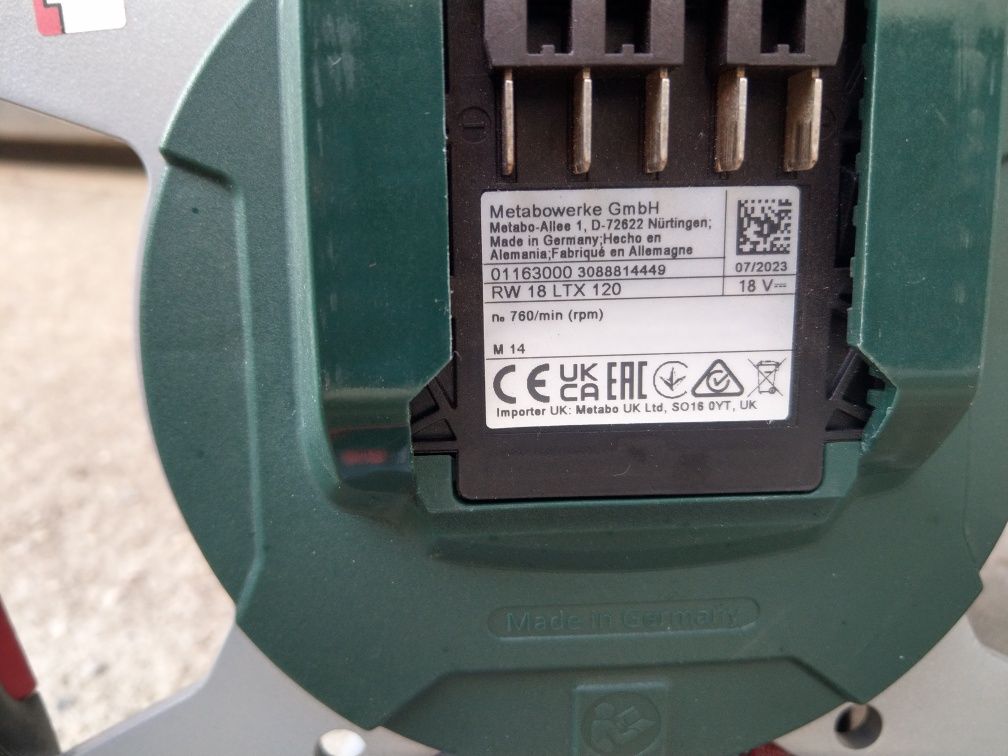 Metabo RW 18 LTX 120