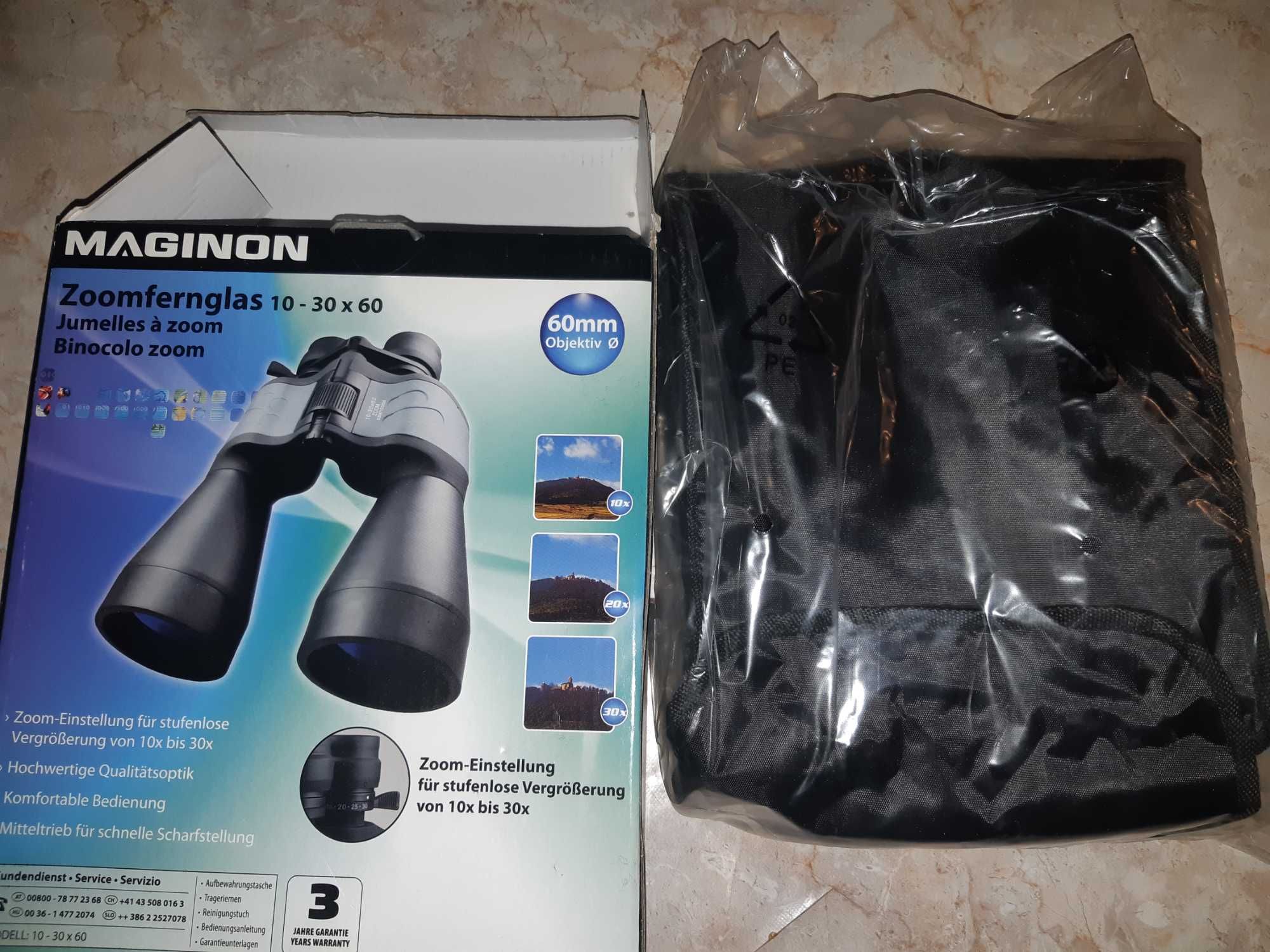 binoclu Maginon, nou