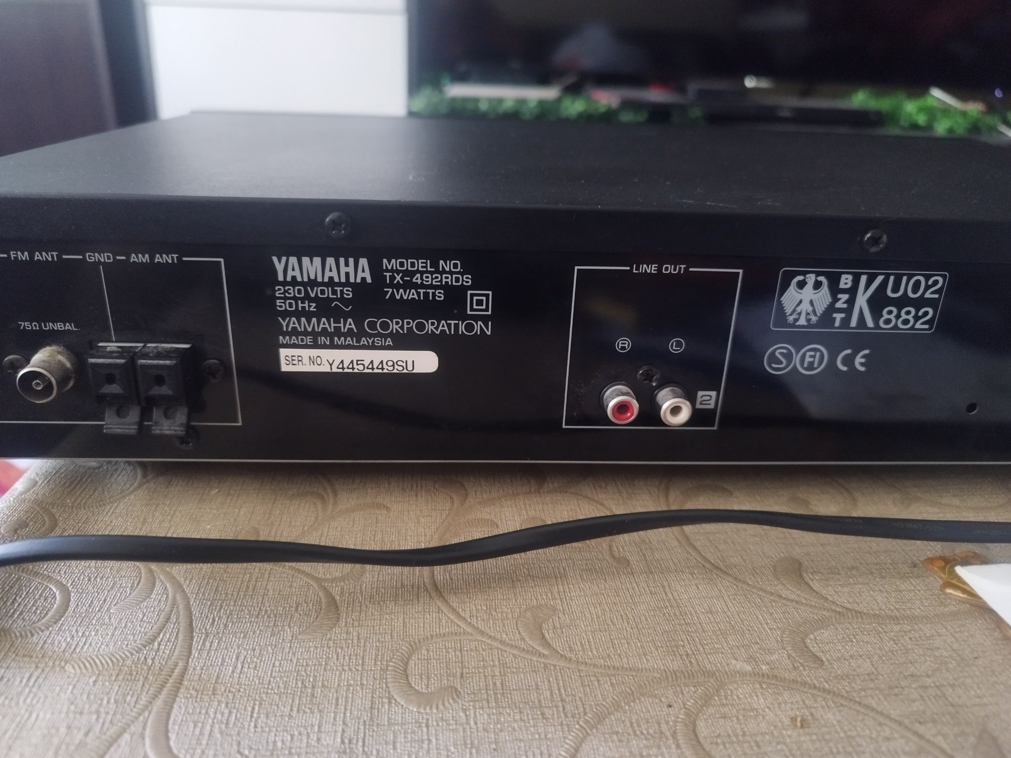 Yamaha TX-492 RDS отличен цифров тунер!