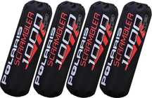 Shock cover Polaris Scrambler 1000 black-red new model