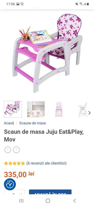 Scaun multifunctional juju