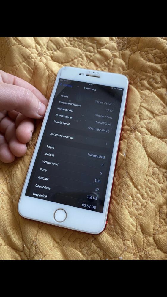 vând sau schimb iPhone 7 Plus