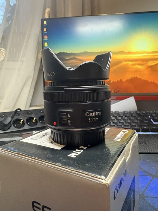 Obiectiv foto 50mm f1.8/STM montura EF