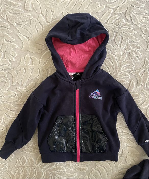 Детски суитчър с цип Adidas, размер 3-4г 104см