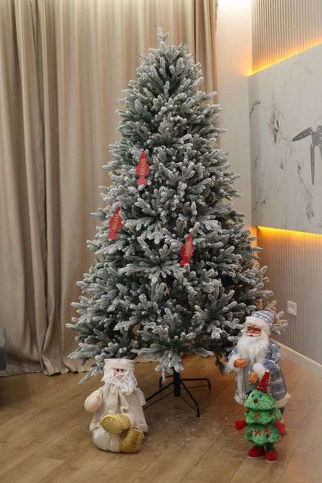 Новогодний Ёлки, ель, заснеженные Ёлки