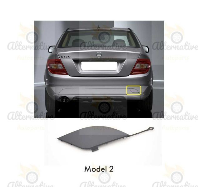 Капачка за теглич задна или предна за Mercedes C-class W204, 2007-2011