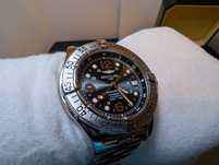 ПРОМО!! Breitling SuperOcean Steelfish 42mm A17360 Black часовник