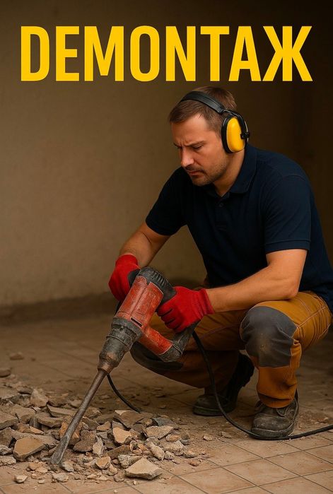 Демонтаж, Монтаж