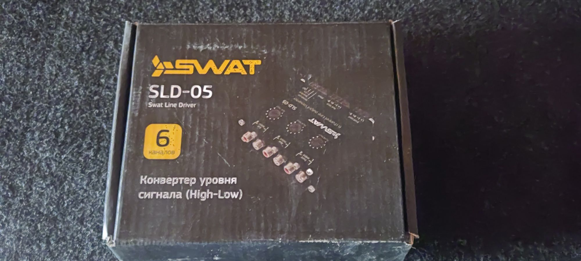 SWAT SLD-05 преобразователь уровня сигнала активный 6-канальный HI-LOW