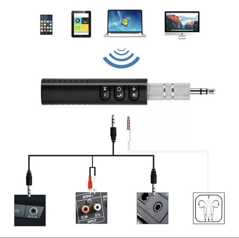 Adaptor bluetooth wireless auto