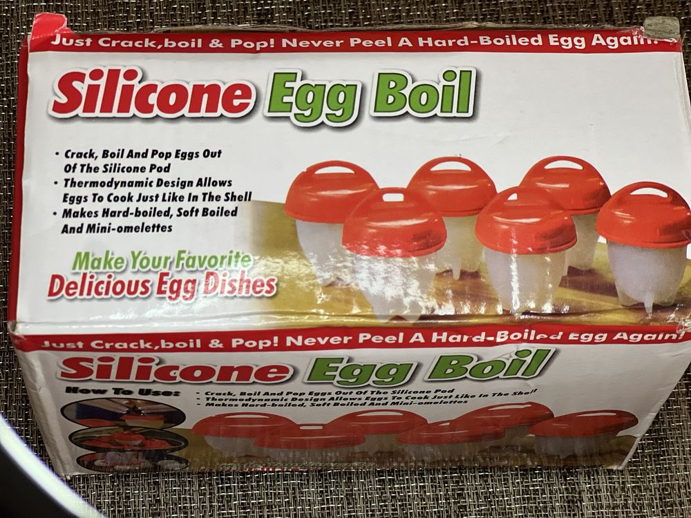 Silicone egg boil