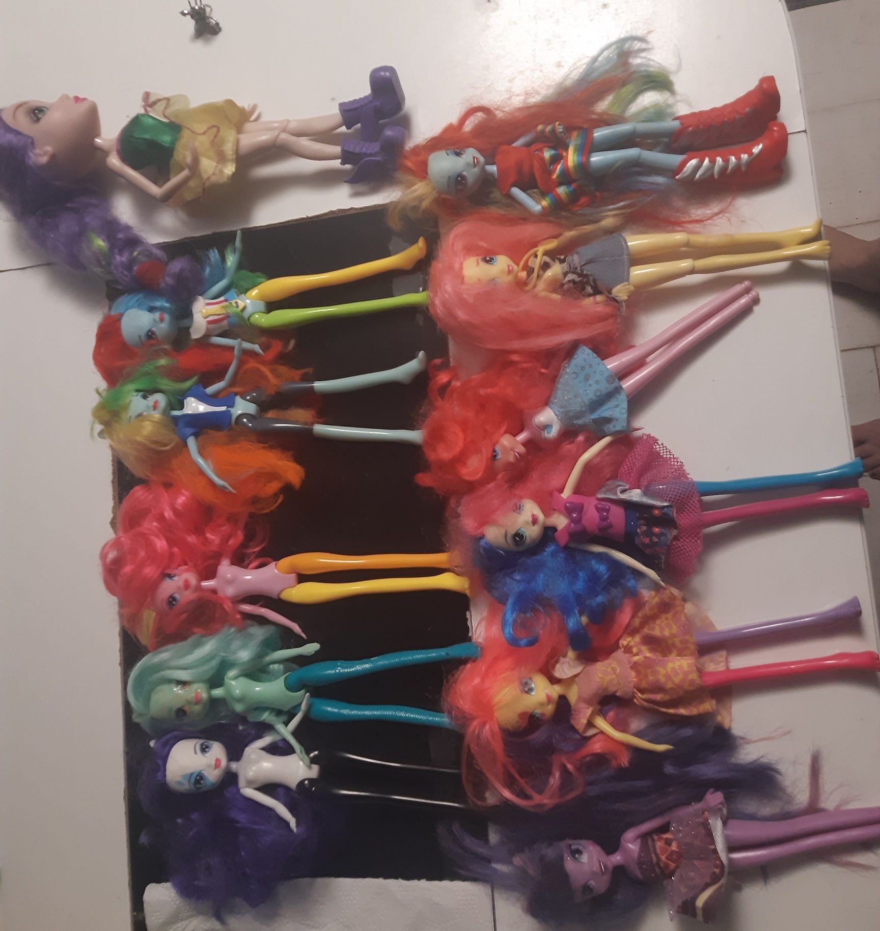 Papusi Monster High si My Little Pony