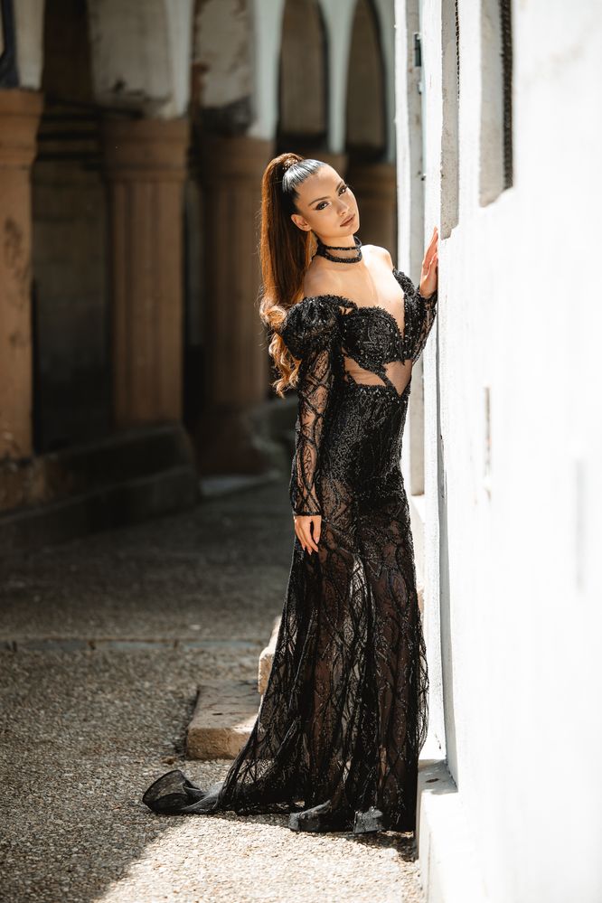 Луксозна бална рокля от BERNA MODA XS