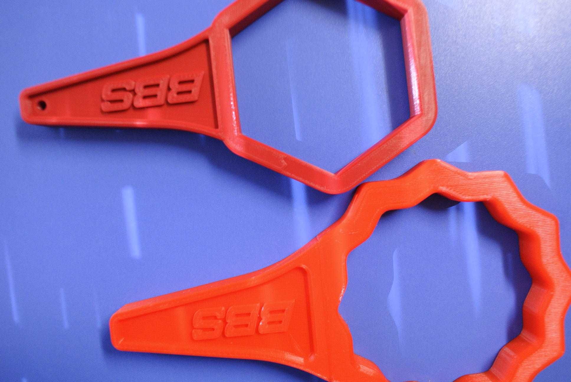 3D принтиран ключ за капачки за всички модели джанти BBS RC и BBS RS2