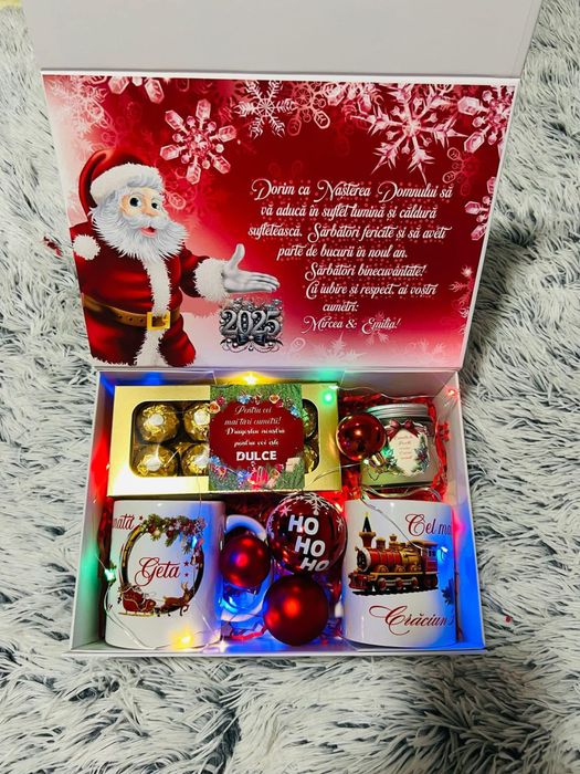 Cutie personalizata craciun