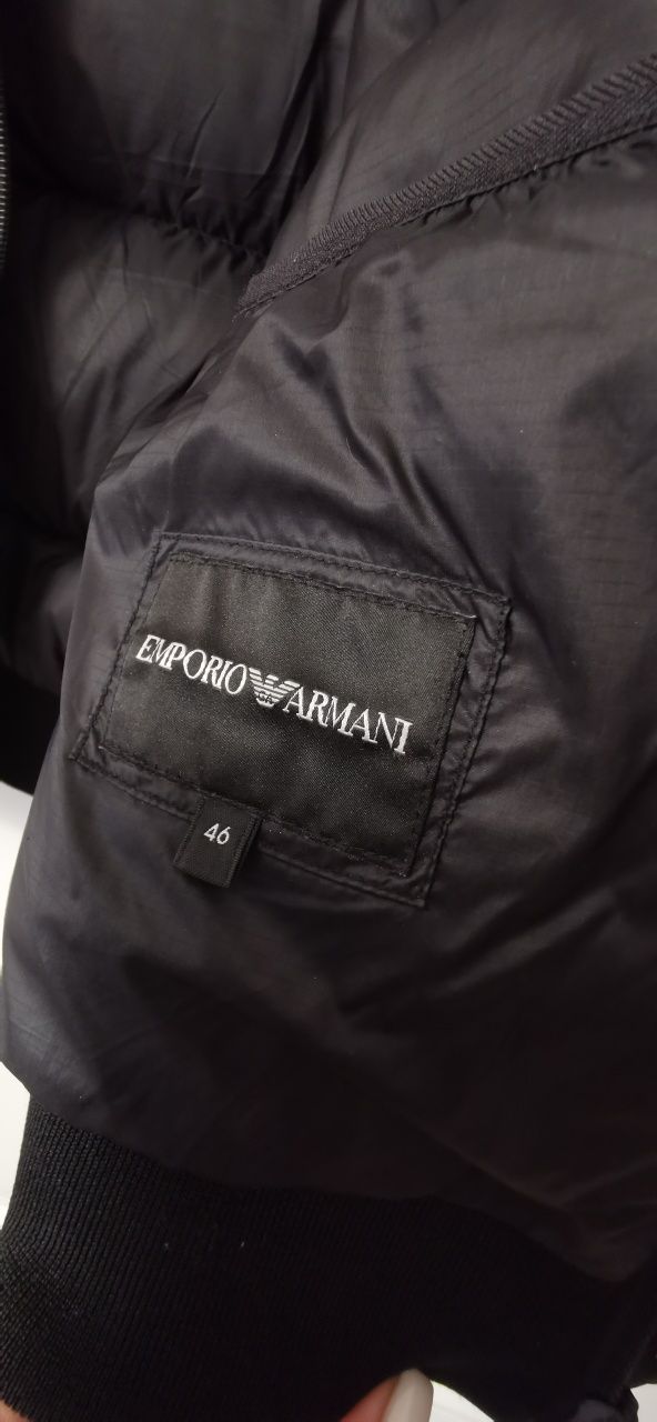 Emporio Armani пуховик мужской