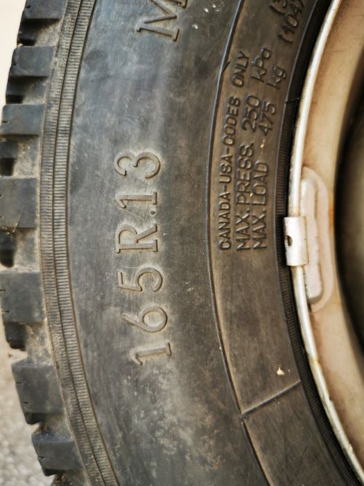 2 броя! Зимни гуми Debica frigo 13ки с джанти 4х100