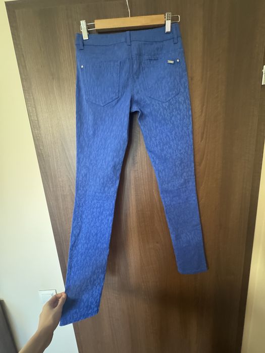 Blugi skinny Motivi albastri cu model - masura 36