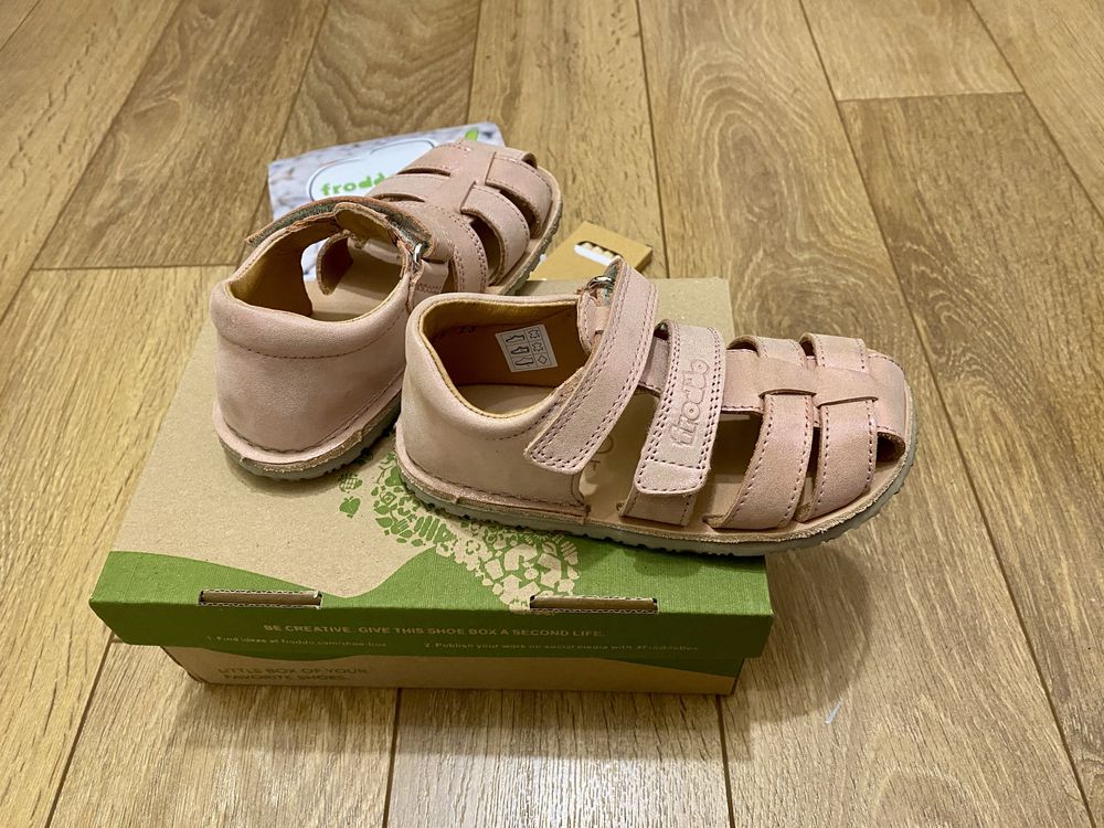 Боси детски обувки сандали Froddo Flexy Ivi Pink Shine 25 номер